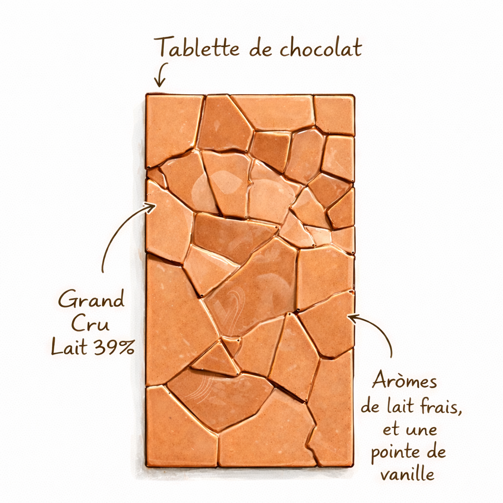 Tablette - Grand Cru Lacté 39 %