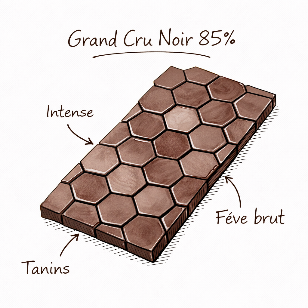 Tablette - Noir Absolu 85%